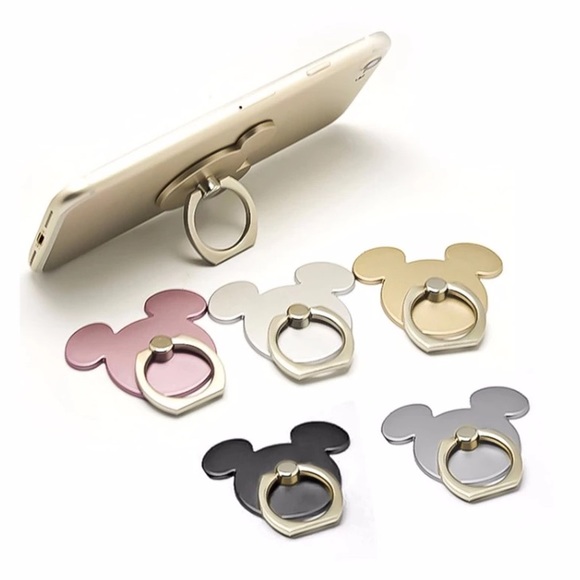[3 for $6] Mickey Mouse Phone Finger Ring - Picture 4 of 7